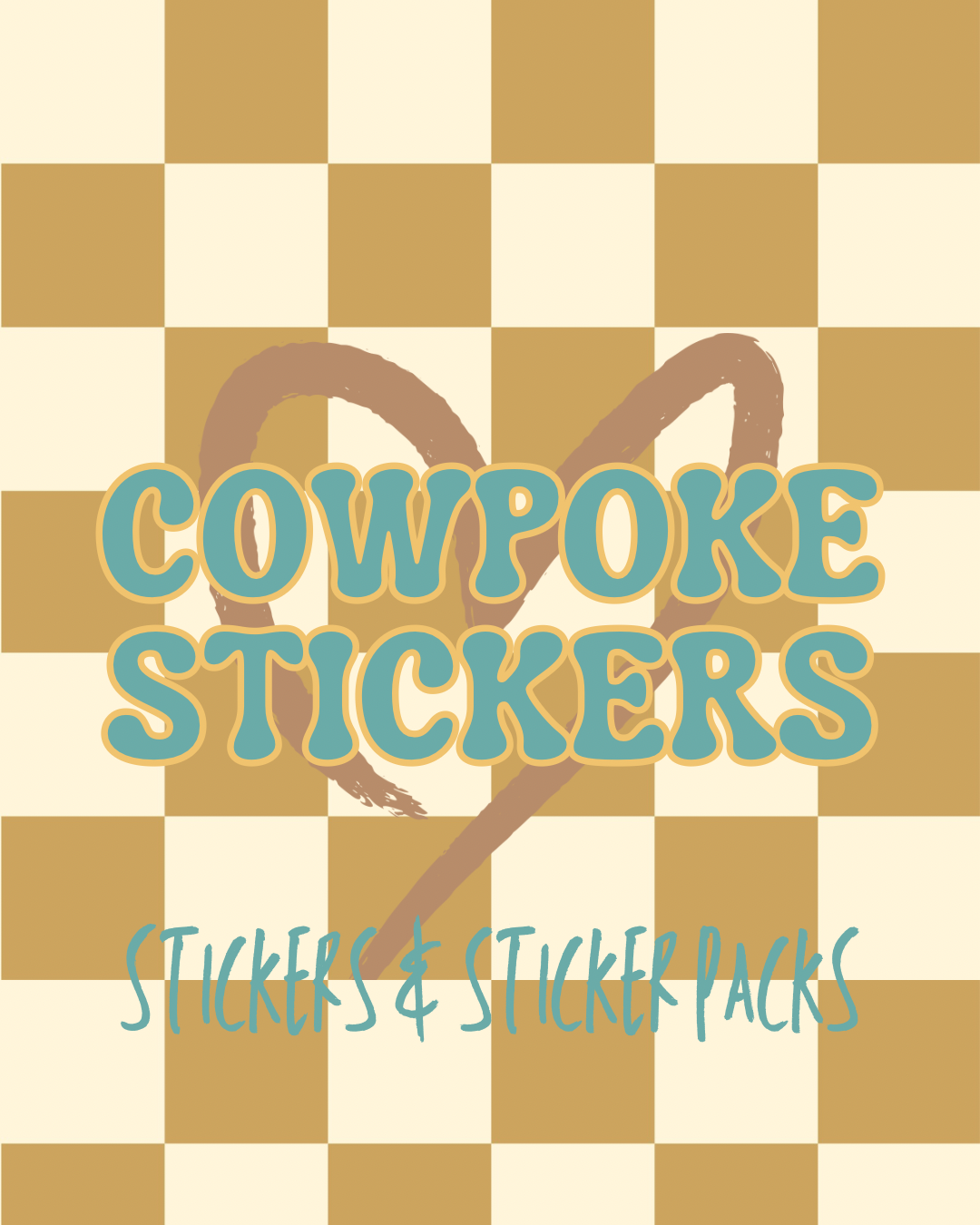 Cowpoke Stickers & Sticker Packs