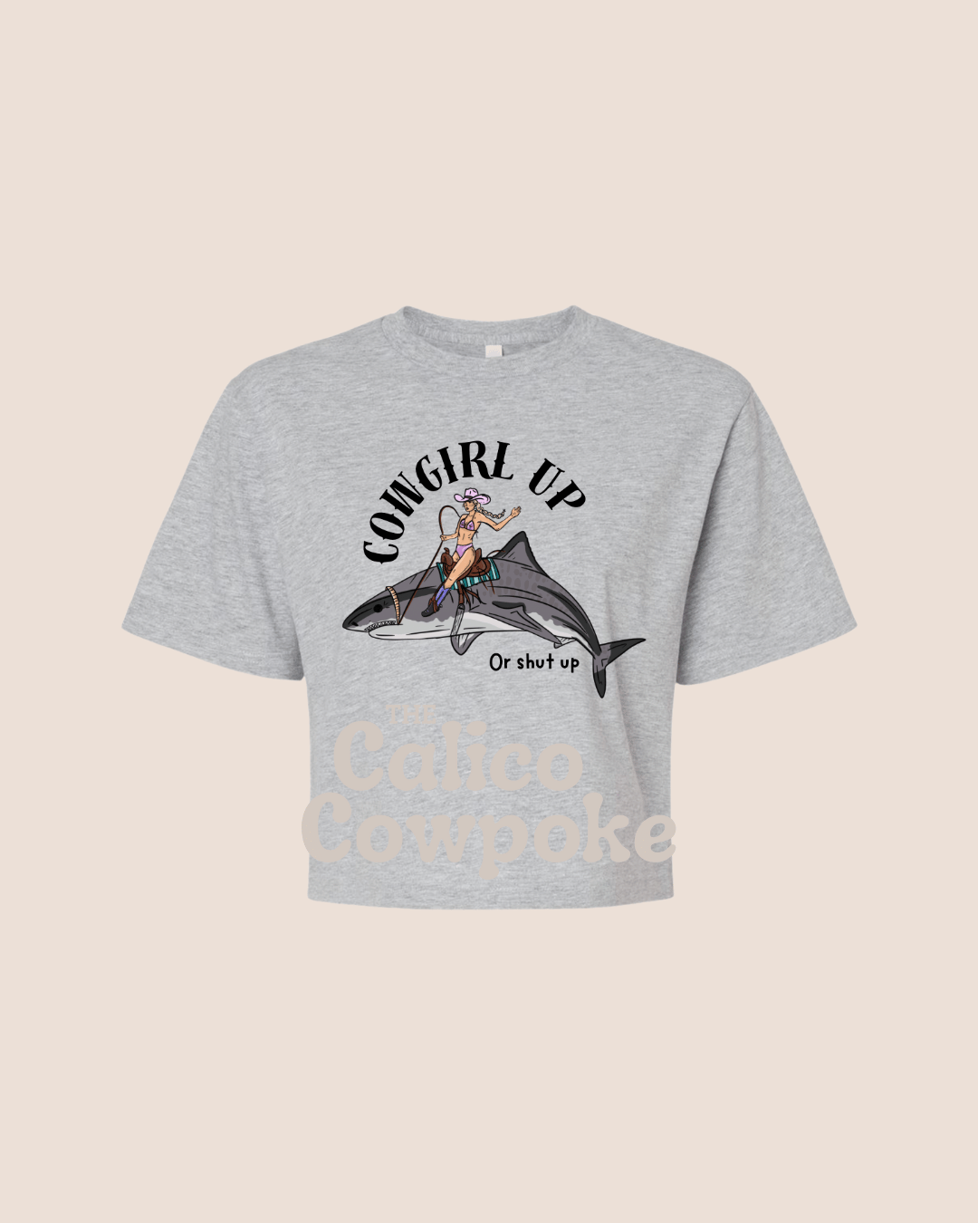 Cowgirl Up Tiger Shark