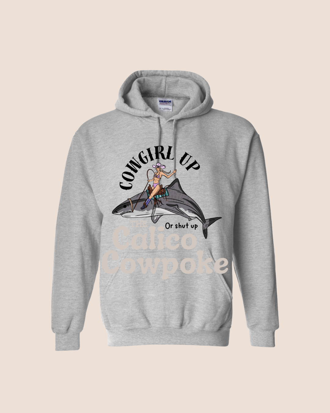 Cowgirl Up Tiger Shark