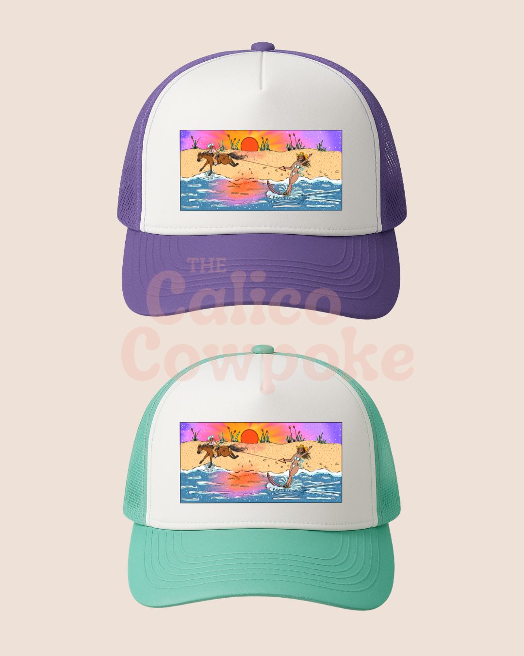 Lake Day Cowgirls Trucker Cap (3 Colors)