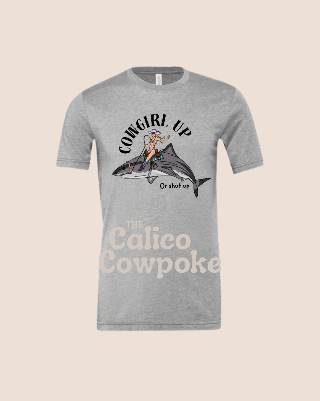 Cowgirl Up Tiger Shark