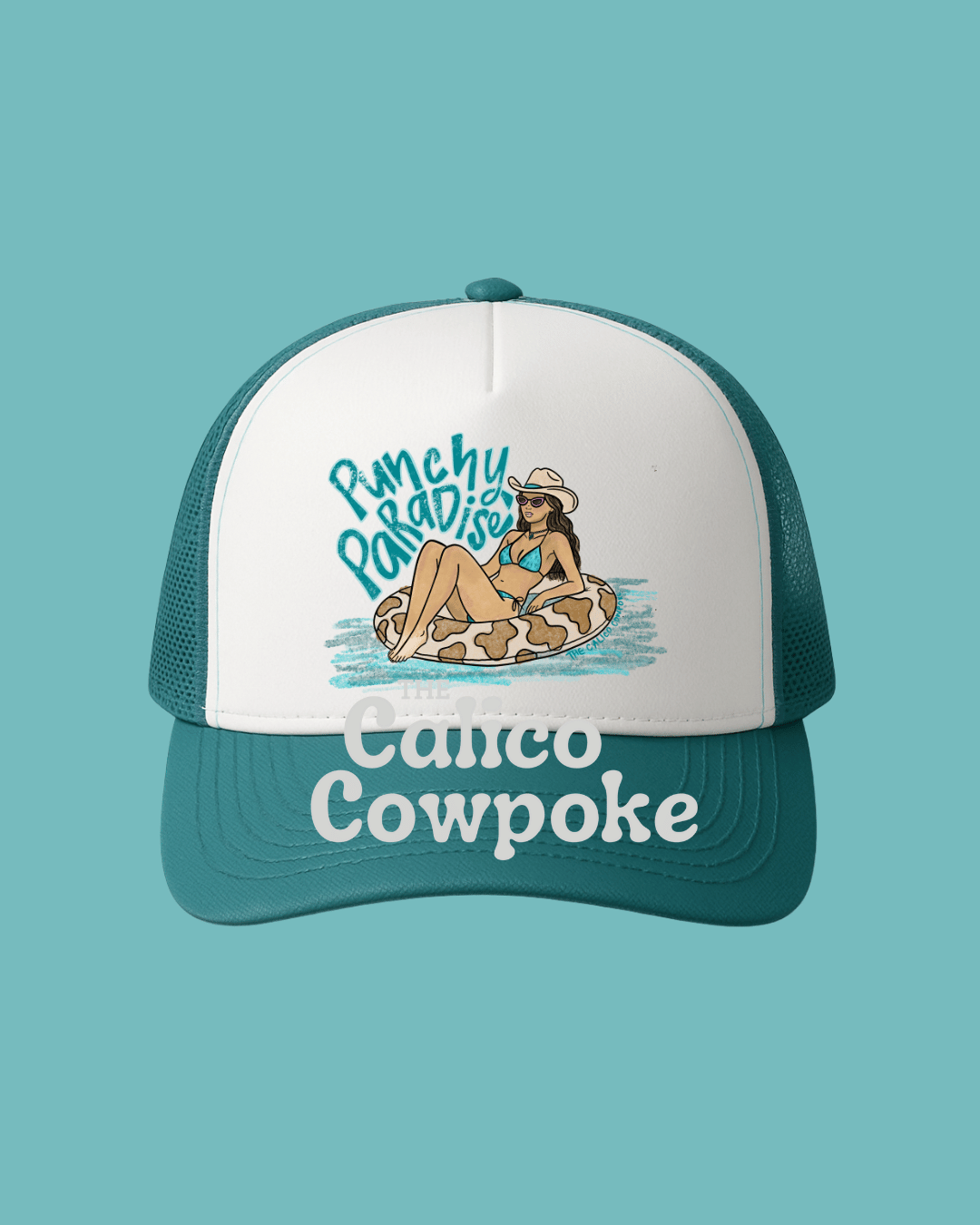 Punchy Paradise Foam Trucker
