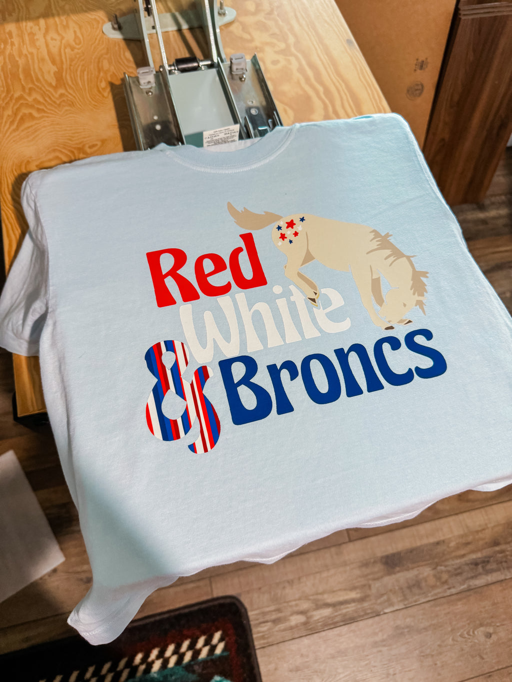 Red, White, & Broncs