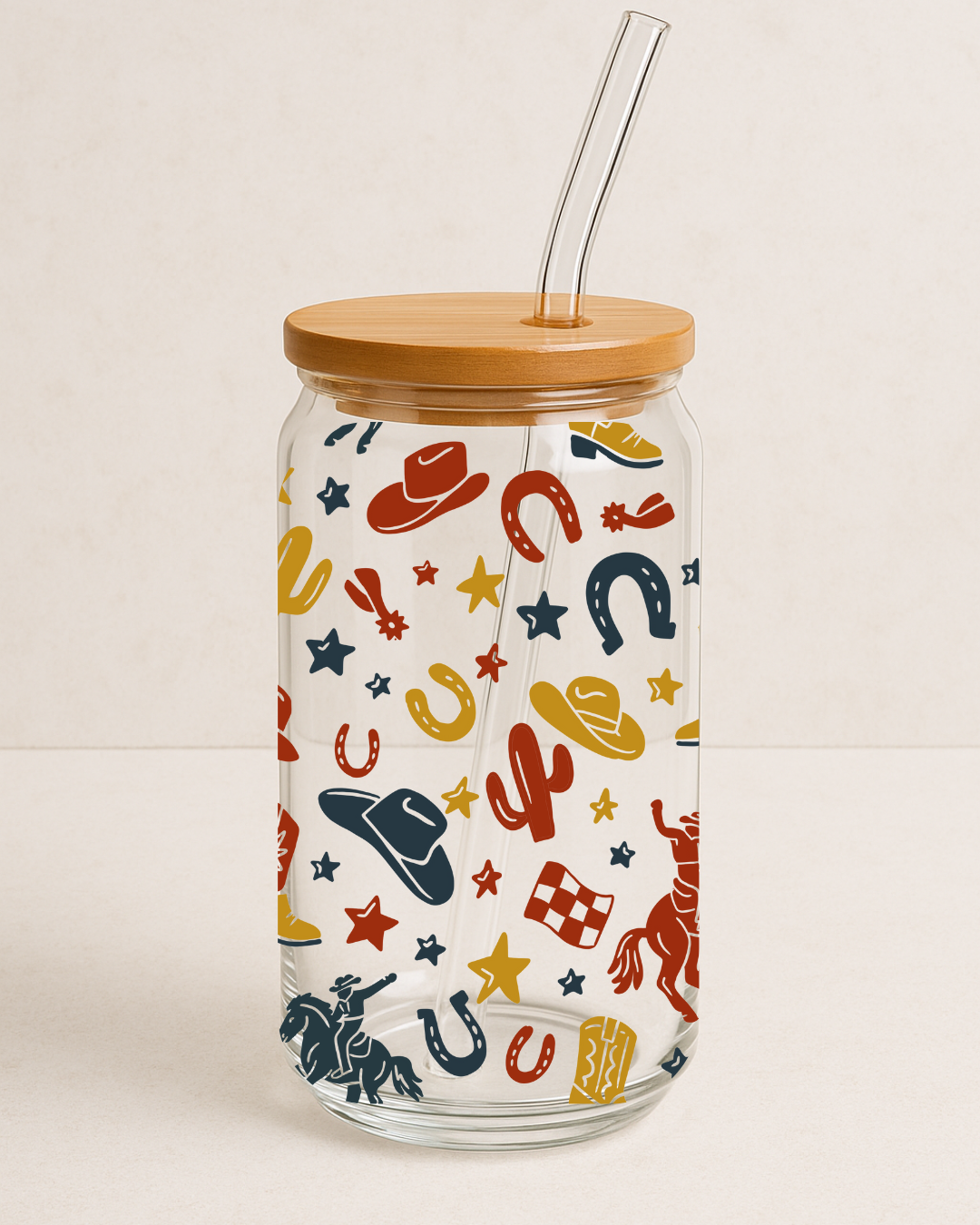 Rodeo Remix - 16oz Glass Cup