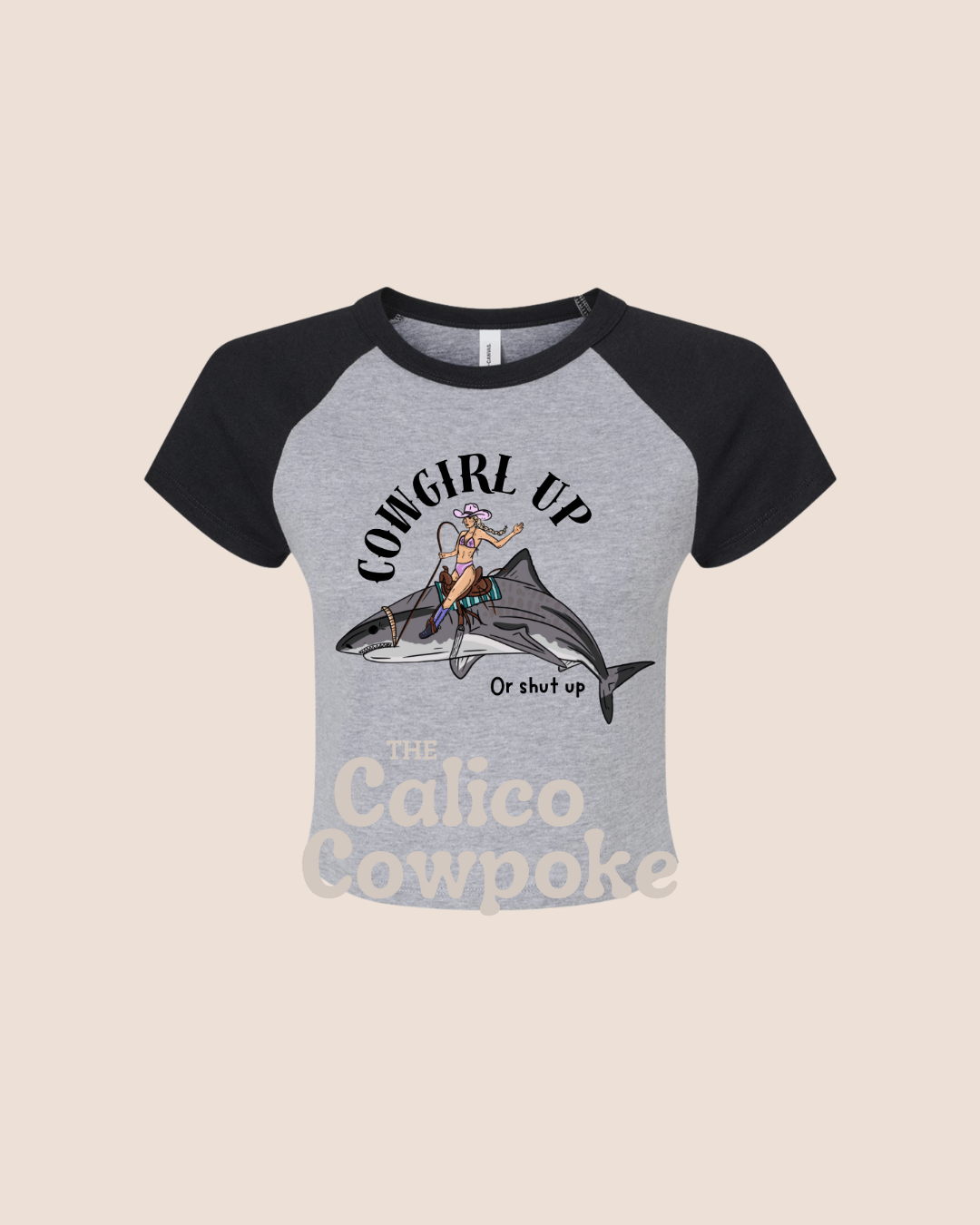 Cowgirl Up Tiger Shark