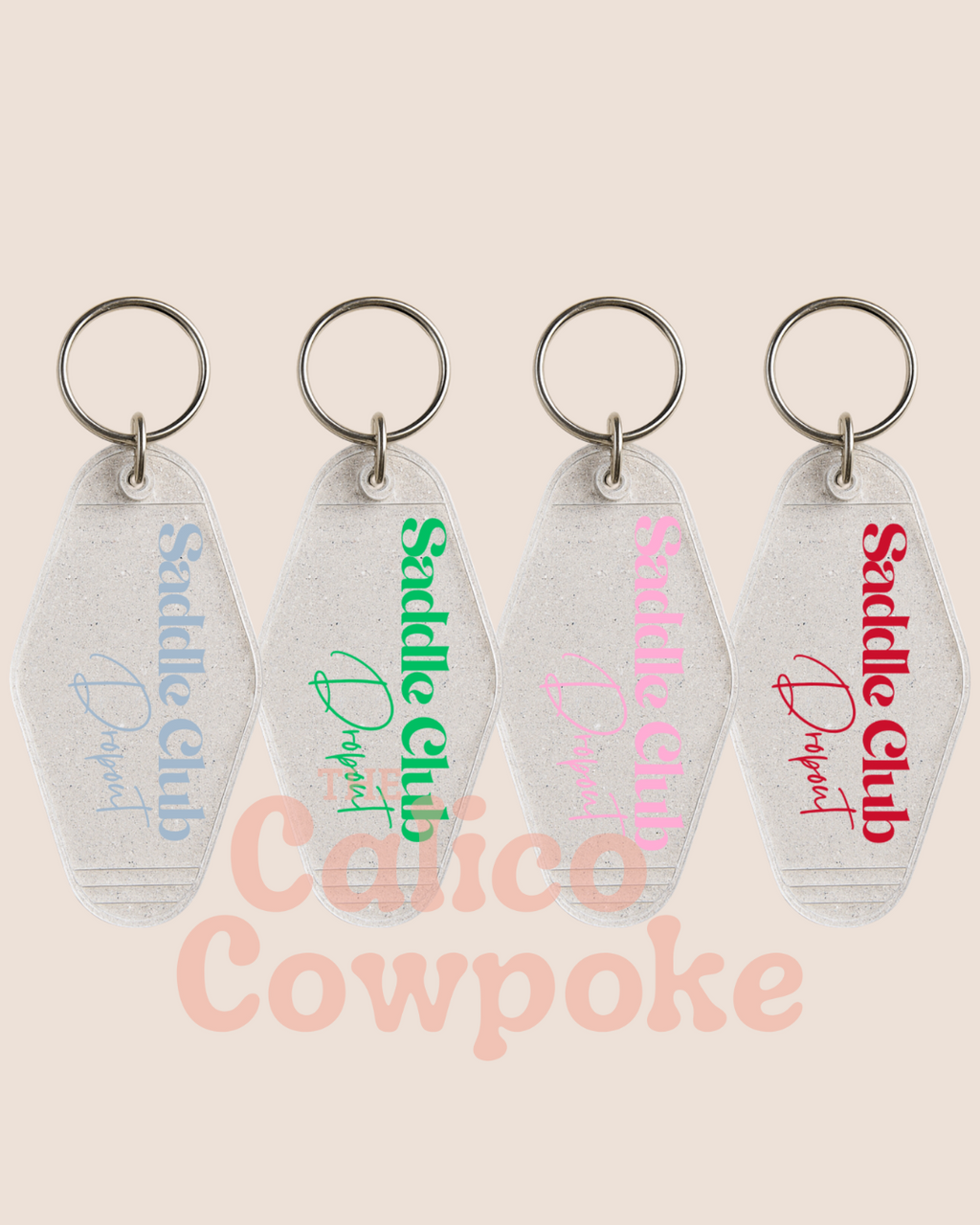 Saddle Club Dropout Keychain