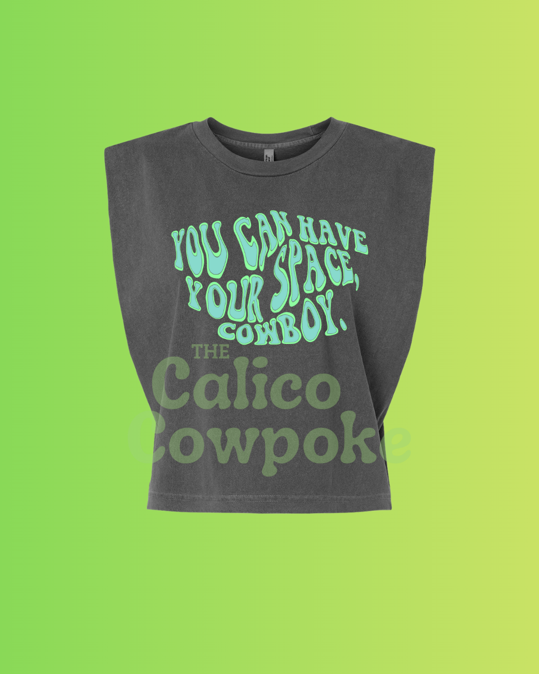 Space Cowboy Muscle Tank