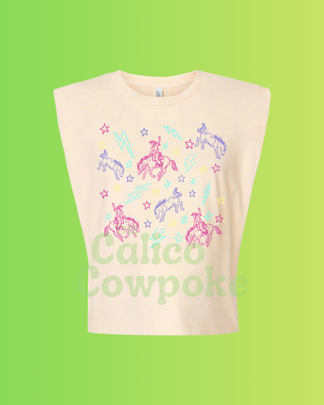 Electric Rodeo Muscle Tank